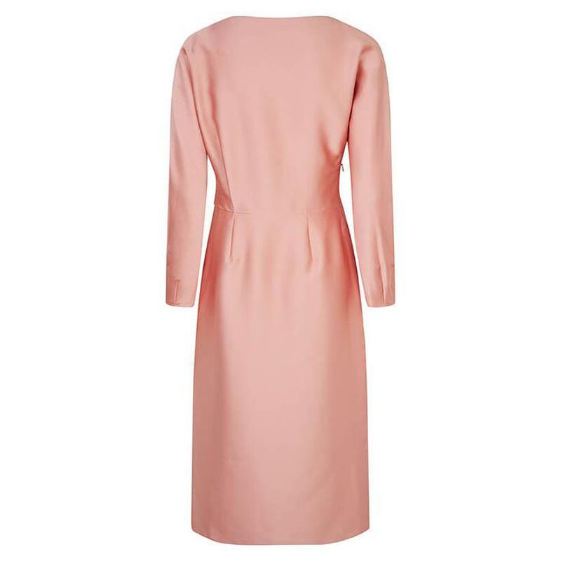 Stine Goya Long Sleeve Midi Dress image number 3